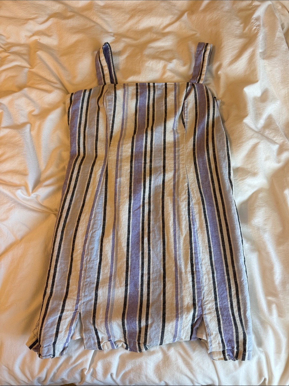 Striped mini dress